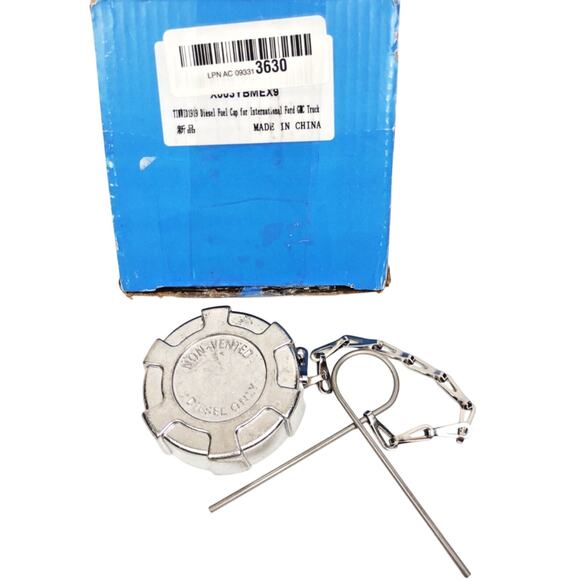 Aluminum Diesel Fuel Cap 2 1/4" for International Ford GMC Trucks No-Lock TINWID - Picture 1 of 9